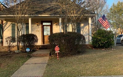 Photo of Jessica S.'s yard after getting landscaping in Geismar, LA