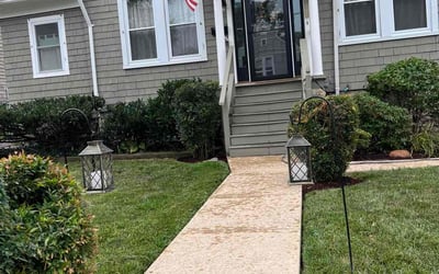 Photo of Andrew H.'s yard after getting landscaping in Glen Arm, MD