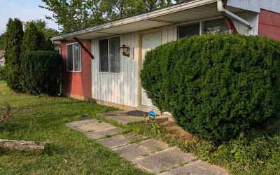 Photo of Christian F.'s yard after getting landscaping in Moxahala, OH