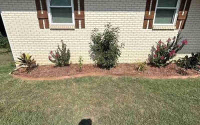 Photo of Sean M.'s yard after getting landscaping in Benton, AR