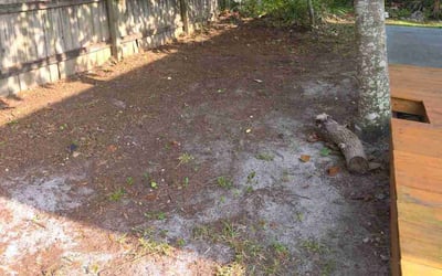 Photo of Eric S.'s yard after getting landscaping in Panama City Beach, FL
