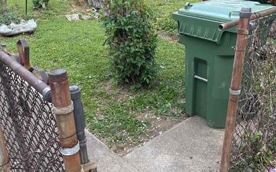 Photo of Teresa T.'s yard after getting landscaping in Windsor Mill, MD