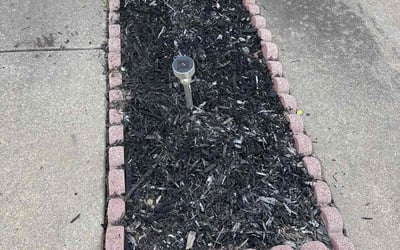 Photo of Shannon F.'s yard after getting landscaping in Paluxy, TX