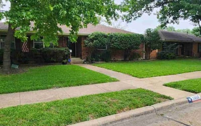 Photo of Robert M.'s yard after getting landscaping in Palmer, TX