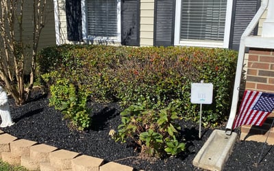 Photo of Jamie D.'s yard after getting landscaping in High Shoals, NC