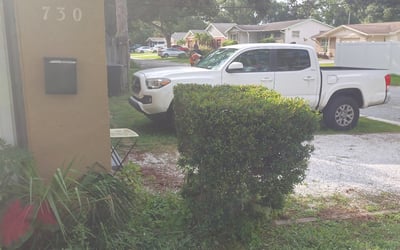Photo of Abdul S.'s yard after getting landscaping in Clearwater Beach, FL