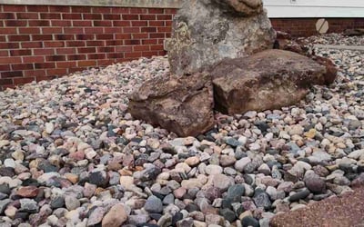 Photo of Cynthia S.'s yard after getting landscaping in Elkhorn, NE