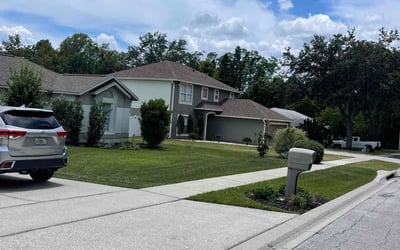 Photo of Paul P.'s yard after getting landscaping in Ocoee, FL