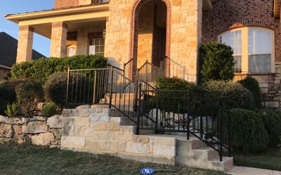 Photo of Jennifer B.'s yard after getting landscaping in Tarpley, TX