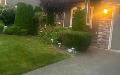 Photo of Eric L.'s yard after getting landscaping in Enumclaw, WA