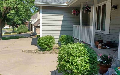 Photo of Kenneth M.'s yard after getting landscaping in Cedar, MN