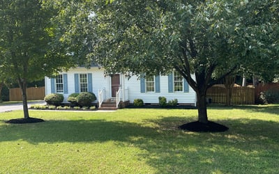 Photo of Lauren C.'s yard after getting landscaping in Stony Creek, VA