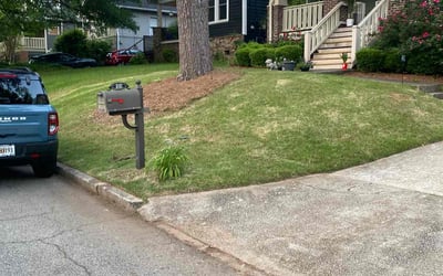 Photo of Eric M.'s yard after getting landscaping in Atlanta, GA