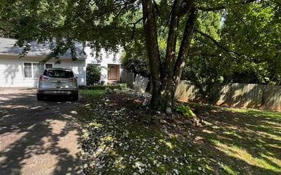 Photo of Becky M.'s yard after getting landscaping in Acworth, GA