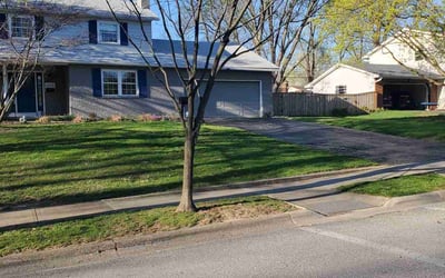 Photo of Amanda P.'s yard after getting landscaping in Kirkersville, OH