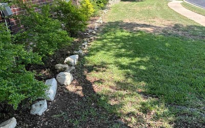 Photo of Ellen J.'s yard after getting landscaping in Georgetown, TX