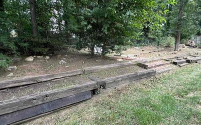 Photo of Sarah P.'s yard after getting landscaping in Springfield, VA