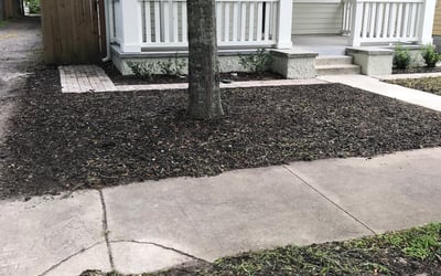 Photo of Chad L.'s yard after getting landscaping in Lake Geneva, FL