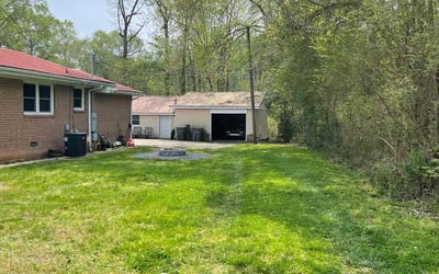 Photo of David B.'s yard after getting landscaping in Granite Quarry, NC