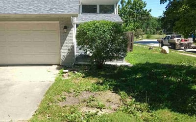 Photo of Linda C.'s yard after getting landscaping in Bluffton, IN