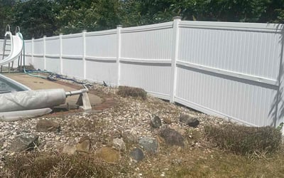 Photo of Karen B.'s yard after getting landscaping in Hudsonville, MI