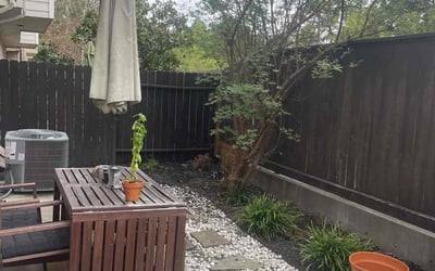 Photo of Emily S.'s yard after getting landscaping in Cat Spring, TX
