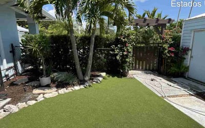 Photo of Linda H.'s yard after getting landscaping in Stuart, FL