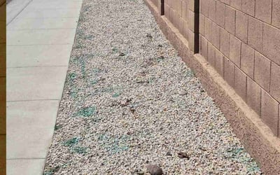 Photo of Aaron L.'s yard after getting landscaping in Phoenix, AZ