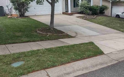 Photo of Derrick W.'s yard after getting landscaping in Barium Springs, NC