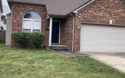 Photo of Jessica F.'s yard after getting landscaping in Versailles, KY