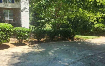 Photo of Megan H.'s yard after getting landscaping in Redan, GA