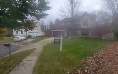 Photo of David A.'s yard after getting landscaping in Jacksontown, OH