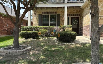 Photo of Paul B.'s yard after getting landscaping in Keller, TX
