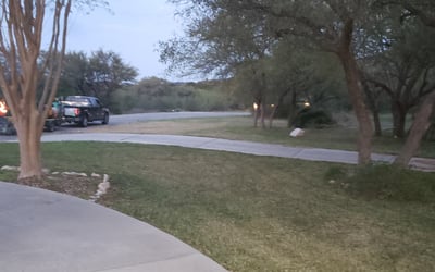 Photo of Lauren M.'s yard after getting tree care in Canyon Lake, TX
