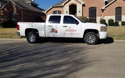 Photo of Beth S.'s yard after getting landscaping in Kaufman, TX