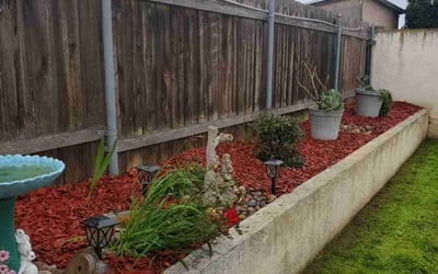 Photo of Cathy O.'s yard after getting landscaping in San Ysidro, CA