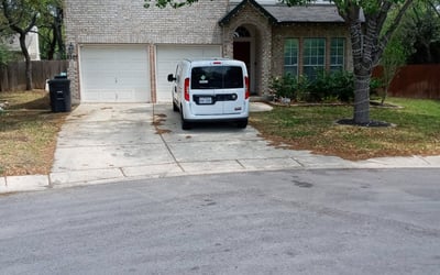 Photo of Carlos R.'s yard after getting landscaping in Spring Branch, TX