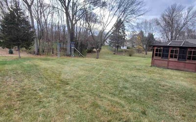 Photo of Erin S.'s yard after getting landscaping in Waverly, MN