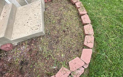 Photo of Kristin H.'s yard after getting landscaping in Kansas City, MO