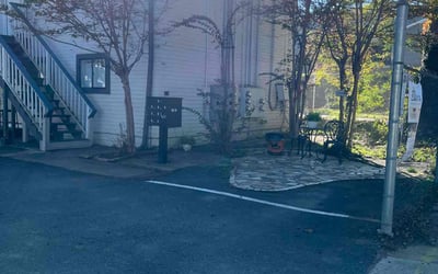 Photo of Mary M.'s yard after getting landscaping in Moreland, GA