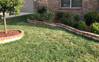 Photo of Vernon P.'s yard after getting landscaping in Cresson, TX