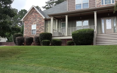 Photo of Bill B.'s yard after getting landscaping in Emerson, GA