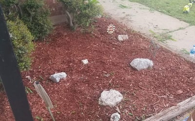Photo of Teresa G.'s yard after getting landscaping in Wellston, OK