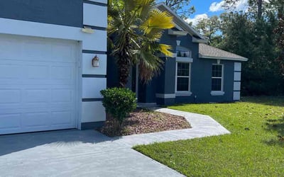 Photo of Lynn P.'s yard after getting landscaping in Cassadaga, FL