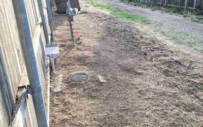 Photo of Larry N.'s yard after getting landscaping in Lubbock, TX