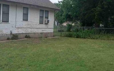 Photo of Isaiah R.'s yard after getting landscaping in Rose Hill, KS