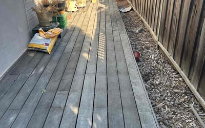 Photo of Christina C.'s yard after getting landscaping in San Martin, CA