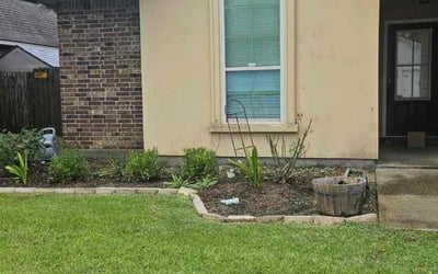 Photo of George R.'s yard after getting landscaping in Baton Rouge, LA