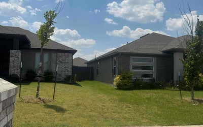 Photo of David A.'s yard after getting landscaping in Chickasha, OK