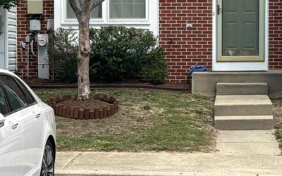 Photo of Joy B.'s yard after getting landscaping in Sykesville, MD
